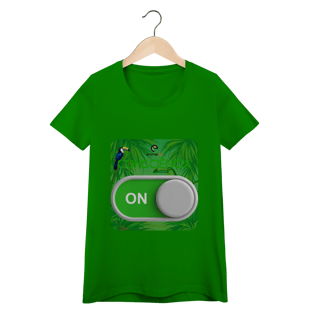 Nome do produto Camiseta baby long quality linha consciência ON