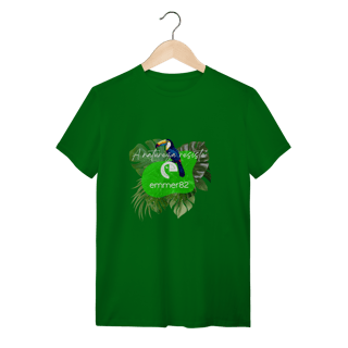 Nome do produto T-shirt quality Linha A Natureza Resiste