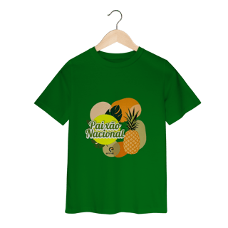 Nome do produto T-shirt classic infantil linha paixão nacional - abacaxi