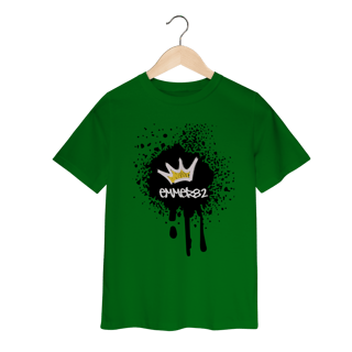 Nome do produto Street wear t-shirt classic infantil linha Grafite Splash