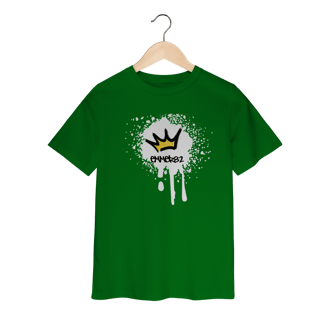 Nome do produto Streetwear t-shirt classic infantil linha grafite splash II