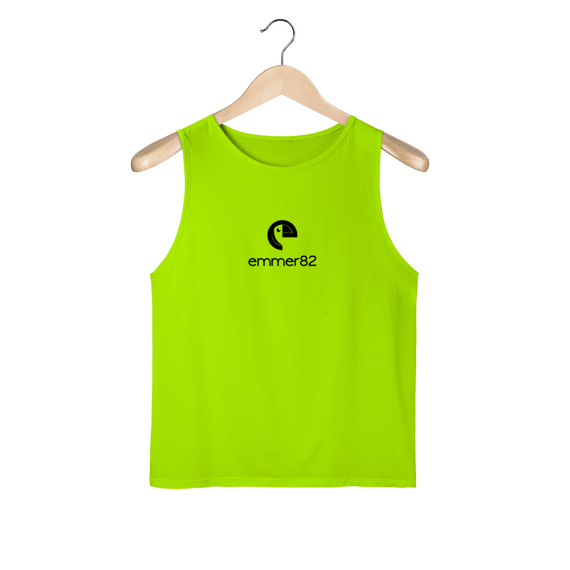 Regata masculina sport dry uv linha new age II estampa preta