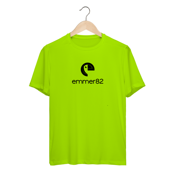 Camiseta sport dry uv linha new age II estampa preta