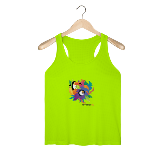 Regata feminina sport dry uv linha tropicano