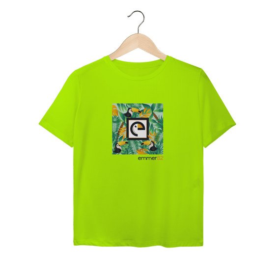 Camiseta baby long sport dry uv linha tropicano II