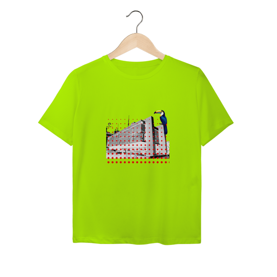 Camiseta baby long sport dry uv linha birdlife