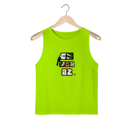 Regata masculina sport dry uv linha impacto