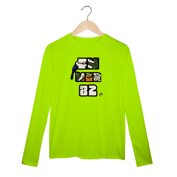 Camisa manga longa sport dry uv linha impacto