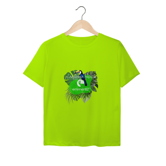 Camiseta baby long sport dry uv Linha A Natureza Resiste