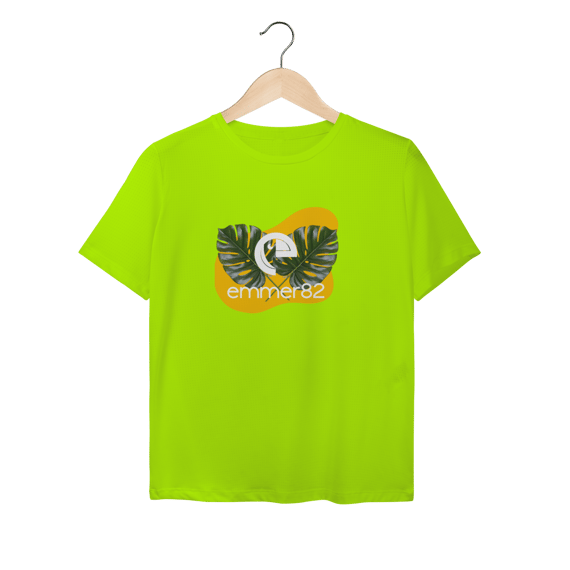 Camiseta baby long sport dry uv  linha verão tropical