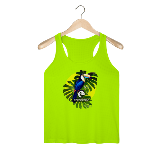 Regata feminina sport dry uv linha Verão Tropical II