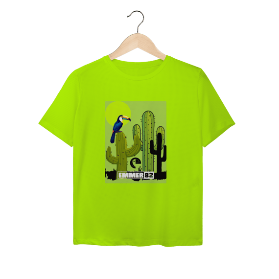 Camiseta baby long sport dry uv linha o sertão vive