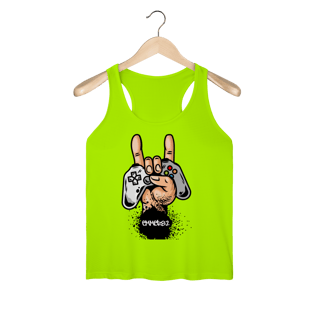 Nome do produto Streetwear regata feminina sport dry uv linha hang loose.