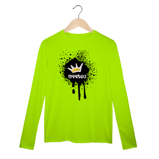 Nome do produto Street wear camisa manga longa sport dry uv linha Grafite Splash