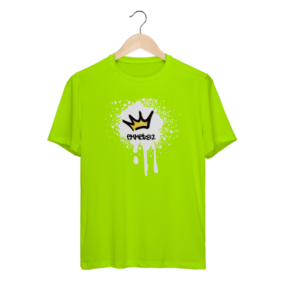 Streetwear camiseta sport dry uv linha grafite splash II
