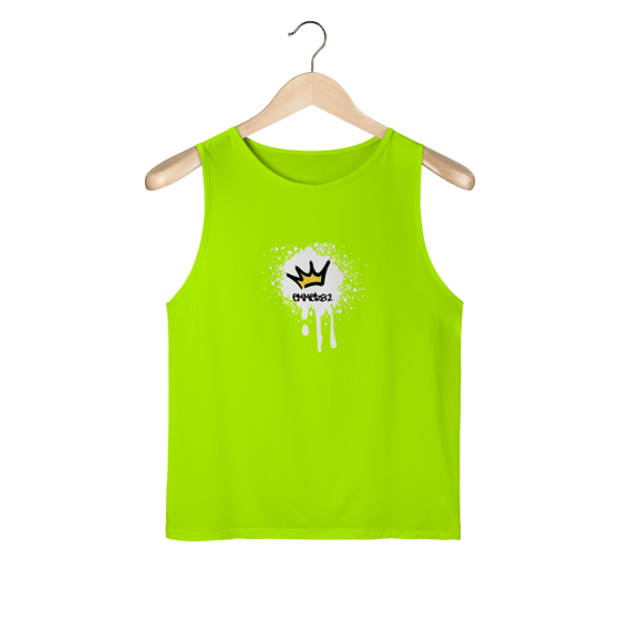 Streetwear regata masculina sport dry uv linha grafite splash II