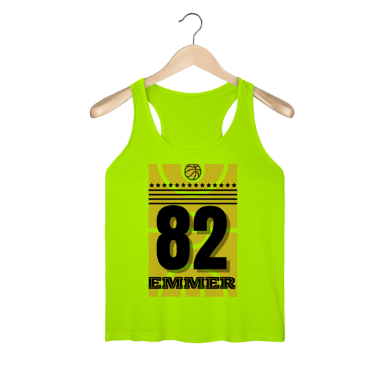 Streetwear regata feminina sport dry uv linha Basketball 82