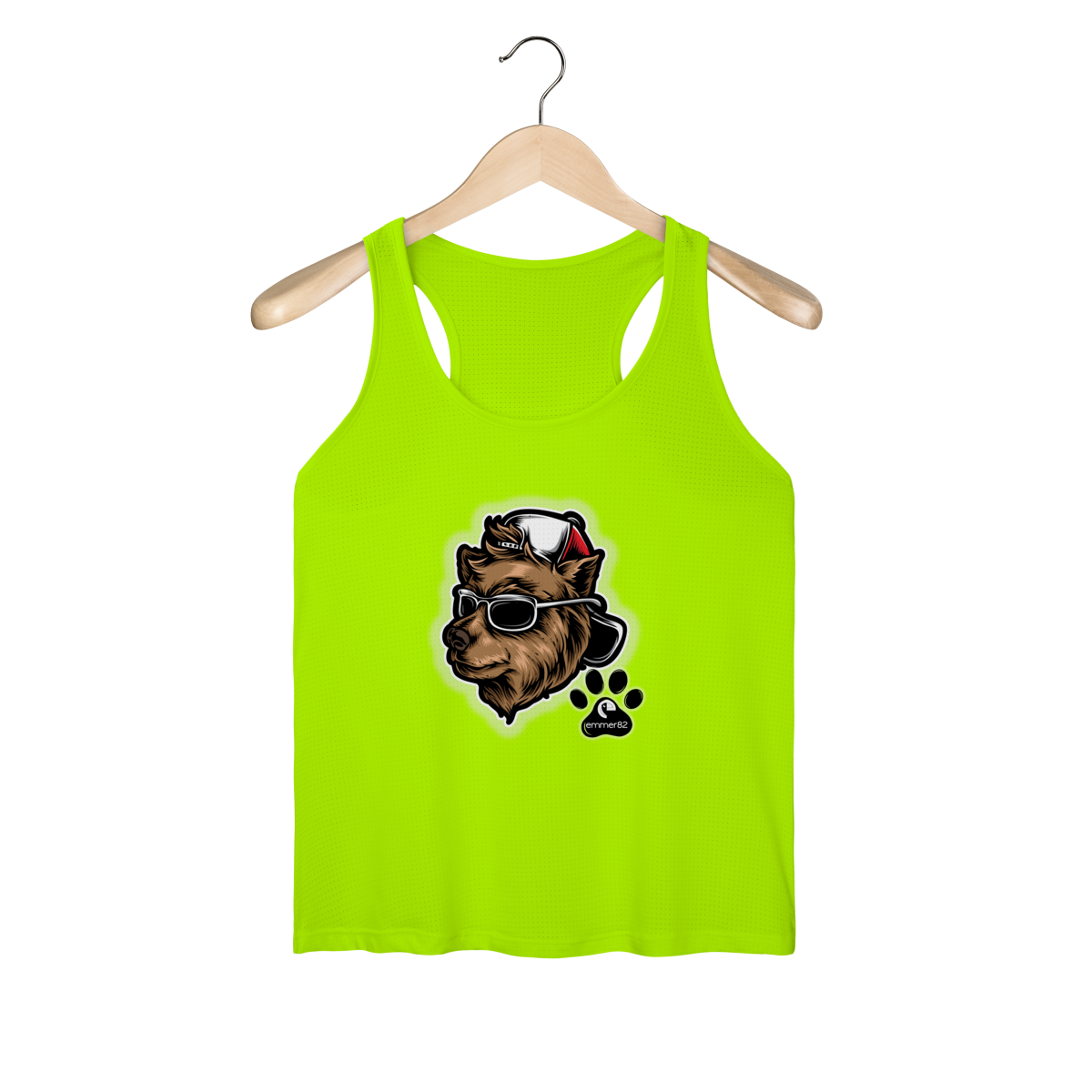 Nome do produto: Streetwear regata feminina sport dry uv linha Streetwear Dogglass