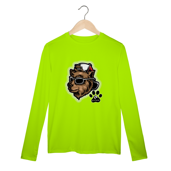 Streetwear camisa manga longa sport dry linha Streetwear Dogglass