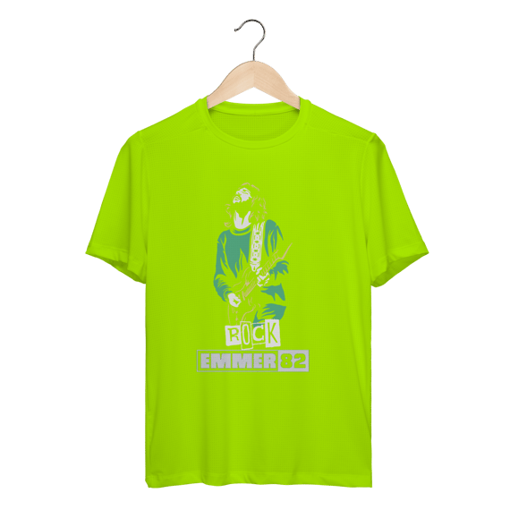 Streetwear camiseta sport dry uv linha rock and roll