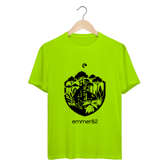 Camiseta sport dry uv linha Biomas em Foco