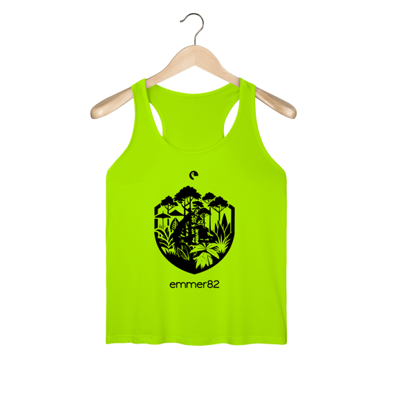 Regata feminina sport dry uv linha Biomas em Foco