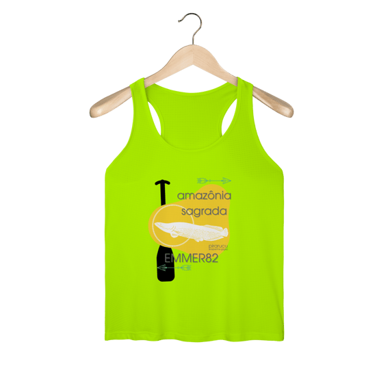 Regata feminina sport dry uv Linha Amazônia Sagrada – Pirarucu