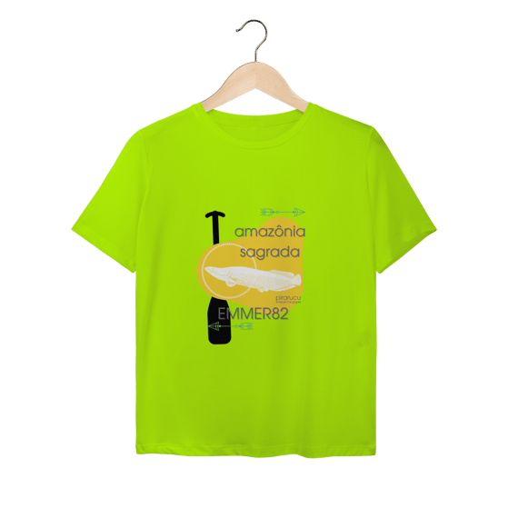 Camiseta baby long sport dry uv Linha Amazônia Sagrada – Pirarucu