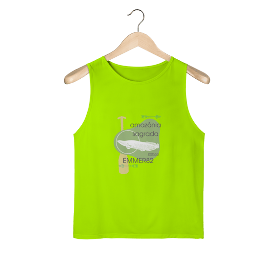 Regata masculina sport dry uv Linha Amazônia Sagrada – Pirarucu II