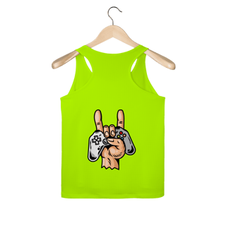 Nome do produto Street wear regata feminina sport dry uv linha hang loose - estampa posterior