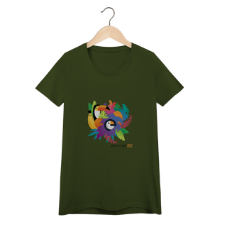 Nome do produto Camiseta baby long quality linha tropicano