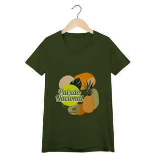 Nome do produto Camiseta baby long quality linha paixão nacional - abacaxi