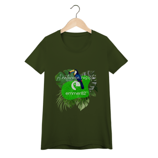 Nome do produto Camiseta baby long quality Linha A Natureza Resiste