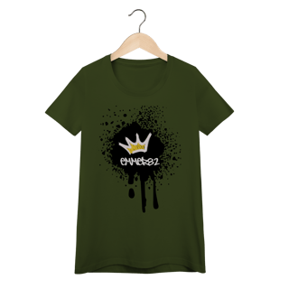 Nome do produto Street wear camiseta baby long quality linha Grafite Splash
