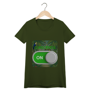 Nome do produto Camiseta baby long quality linha consciência ON