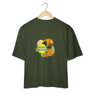 Nome do produto Camiseta oversized linha paixão nacional - abacaxi