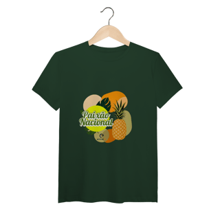 Nome do produto T-shirt pima linha paixão nacional - abacaxi