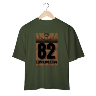 Nome do produto Streetwear camiseta oversized linha Basketball 82