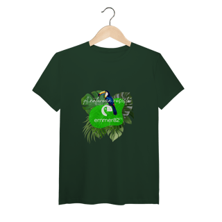 Nome do produto T-shirt pima Linha A Natureza Resiste