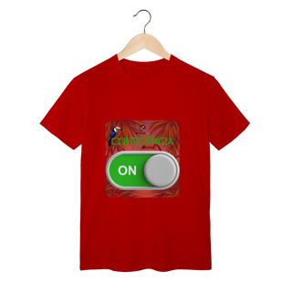 Nome do produto T-shirt classic linha consciência ON