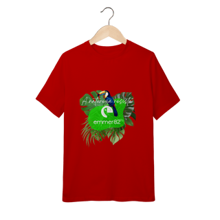 Nome do produto T-shirt quality infantil (10 a 14 anos) Linha A Natureza Resiste