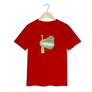 Nome do produto T-shirt quality infantil (2 a 8 anos) Linha Amazônia Sagrada – Pirarucu II
