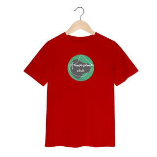 Nome do produto T-shirt quality infantil (2 a 8 anos) linha a Amazônia Vive