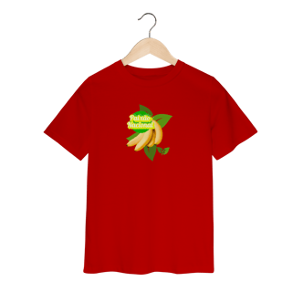 Nome do produto T-shirt quality infantil (2 a 8 anos) infantil linha paixão nacional - banana