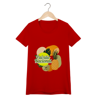 Nome do produto Camiseta baby long quality linha paixão nacional - abacaxi