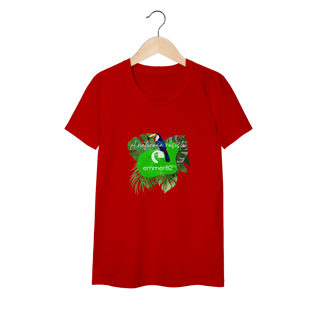 Nome do produto Camiseta baby long classic Linha A Natureza Resiste