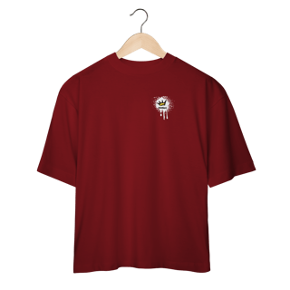 Nome do produto Streetwear camiseta oversized linha hang loose - estampa posterior