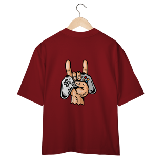 Nome do produto Streetwear camiseta oversized linha hang loose - estampa posterior