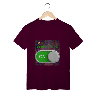 Nome do produto T-shirt classic linha consciência ON
