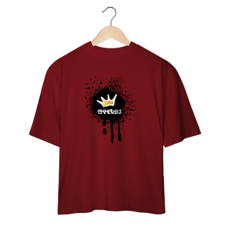 Nome do produto Street wear camiseta oversized linha Grafite Splash